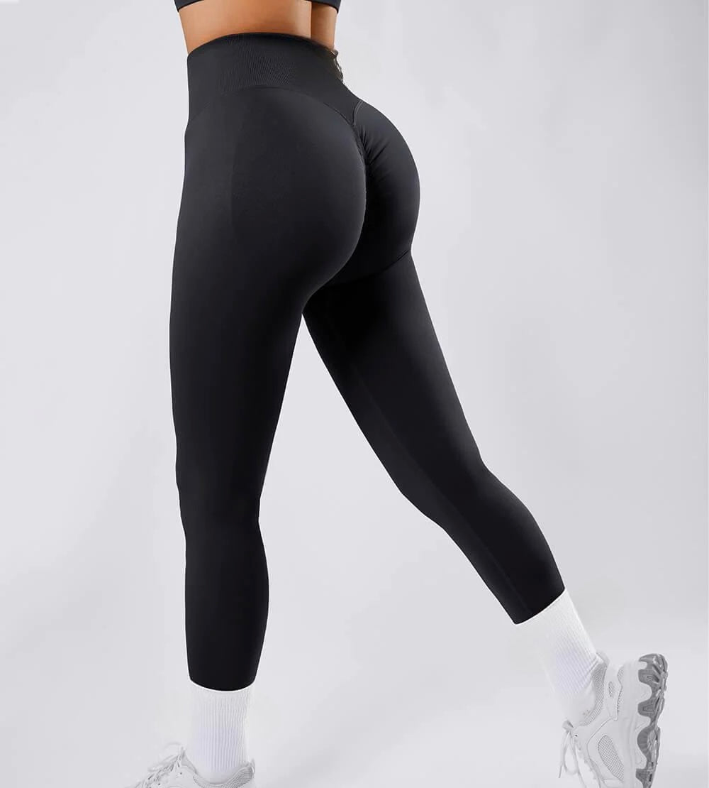 v-back gym leggins