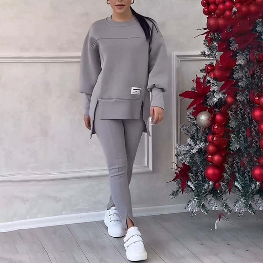 Casual set met sweatshirt en legging voor dames