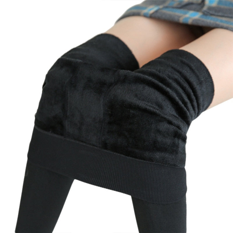 Cristina - Varme Strømpebukser med Fleece